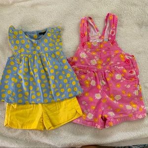 Adorable Summer fun bundle 18M girls set & jumper